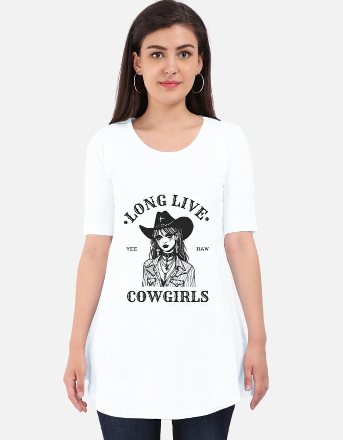 Maternity Dress CowGirl Print