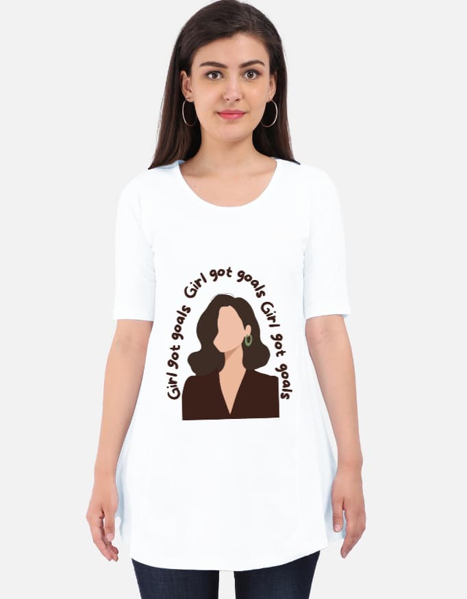 Maternity Dress Girl Print
