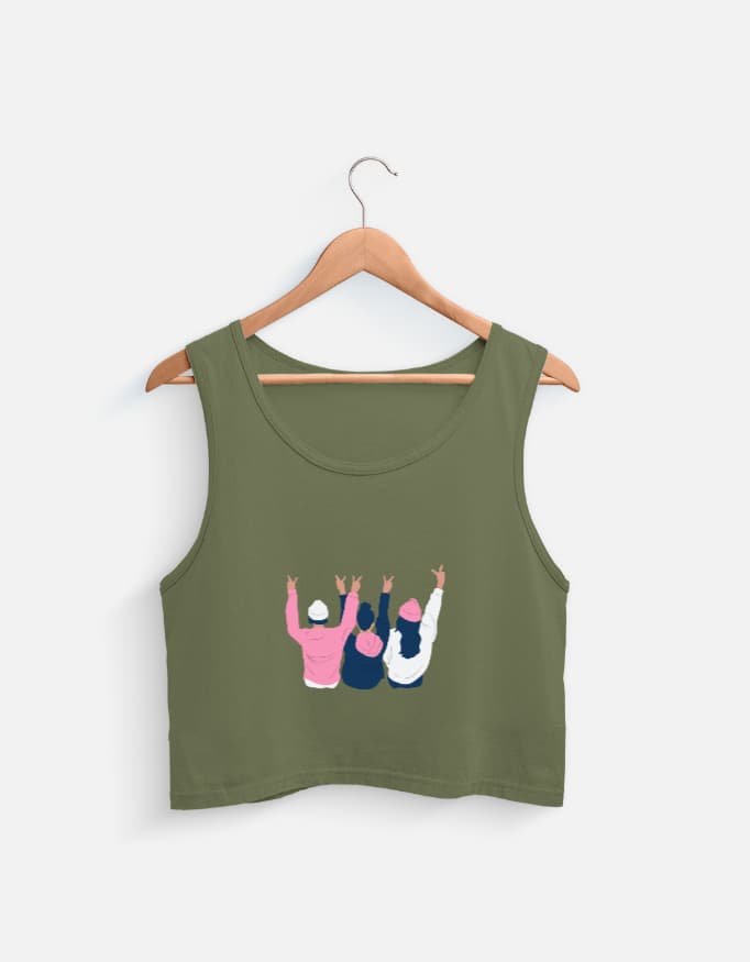 Tank Top Friends Front Print