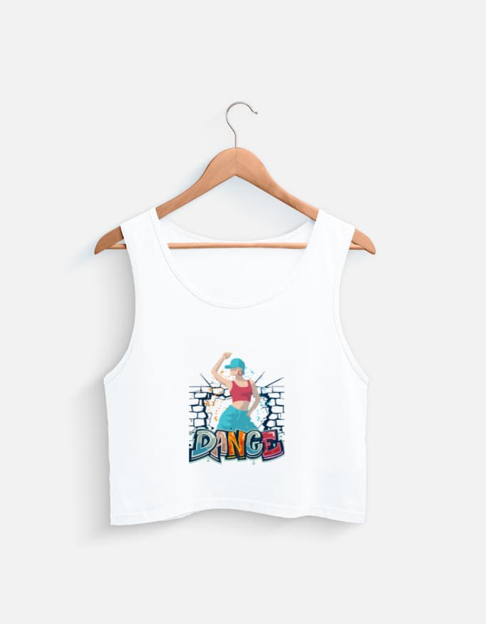 Tank Top Dance Front Print