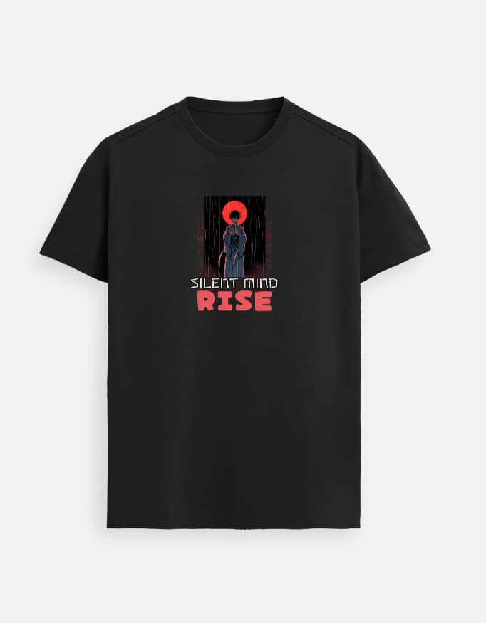 Silent Mind Rise Unisex Supima T-Shirt